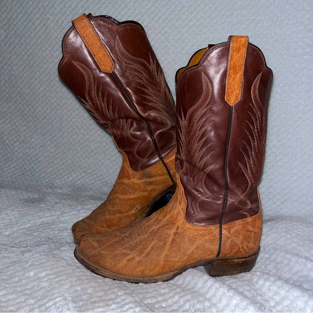 Rios De Mercedes Men’s Elephant Vamp Cowboy Boots